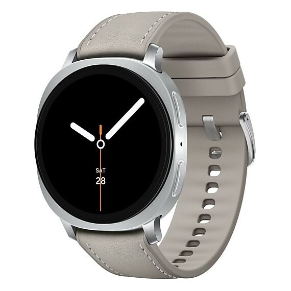 Galaxy Watch8 | 44 мм | 4G LTE | Silver | Hybrid/Taupe | S/M/L, Размер ремешка : S/M/L, Тип ремешка : Hybrid, Размер корпуса : 44 мм, Подключение часов : Bluetooth / Wi-Fi + 4G LTE, Цвет ремешка: Taupe, Цвет: Silver